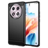 EIDERWOOD Oppo A2 Pro (5G) Carbon Fiber Flexible Plastic Case - Black