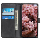 Samsung Galaxy A15 (5G) / A15 PU Leather Flip Case w. Wallet - Black