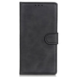 Samsung Galaxy A15 (5G) / A15 PU Leather Flip Case w. Wallet - Black