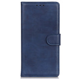 Samsung Galaxy A15 (5G) / A15 PU Leather Flip Case w. Wallet - Navy Blue