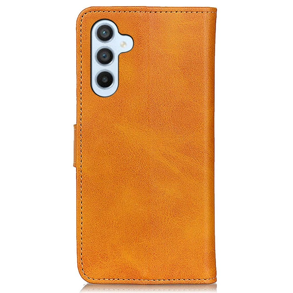 Samsung Galaxy A15 (5G) / A15 PU Leather Flip Case w. Wallet - Brown