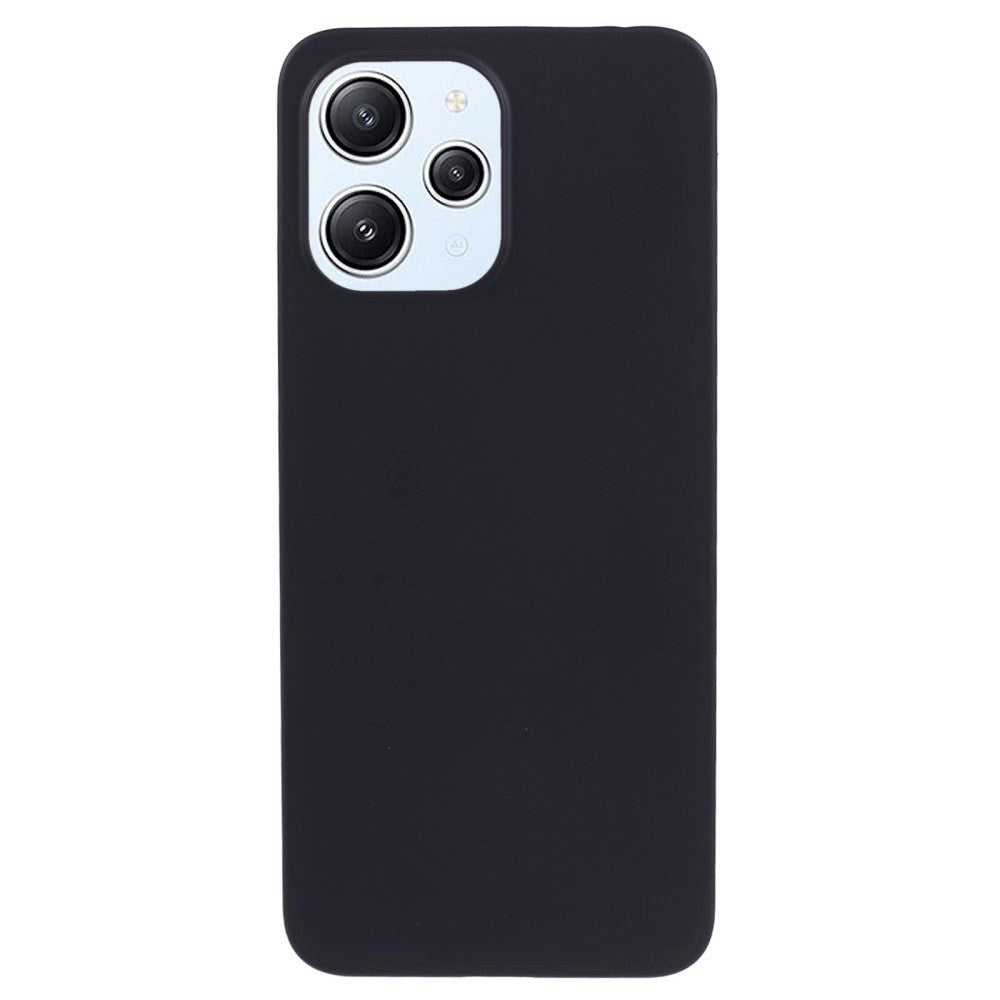 Xiaomi Redmi 12 (4G) / 12 (5G) / Poco M6 Pro (5G) Hard Plastic Case - Black