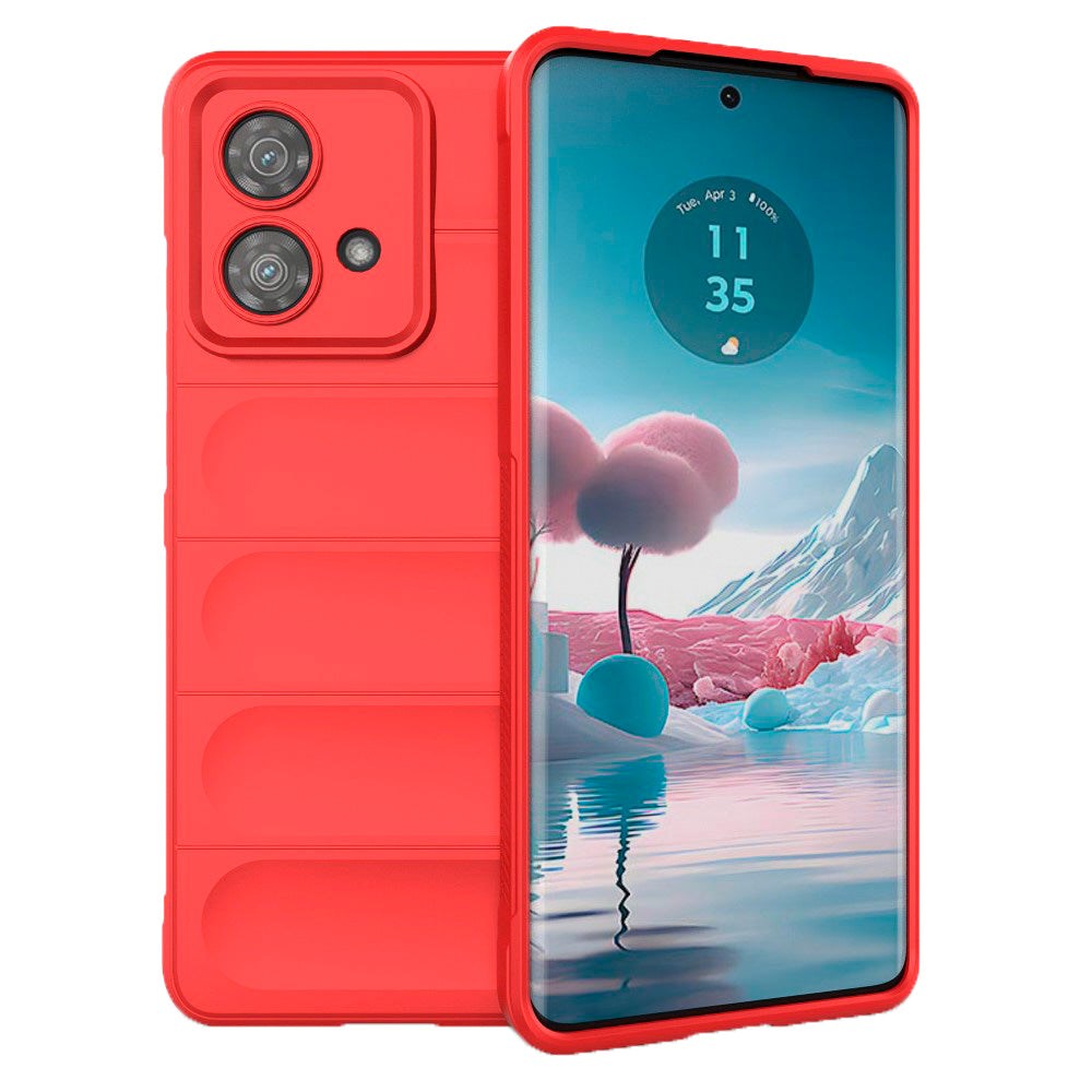 Motorola Edge 40 Neo Flexible Plastic Case - Red