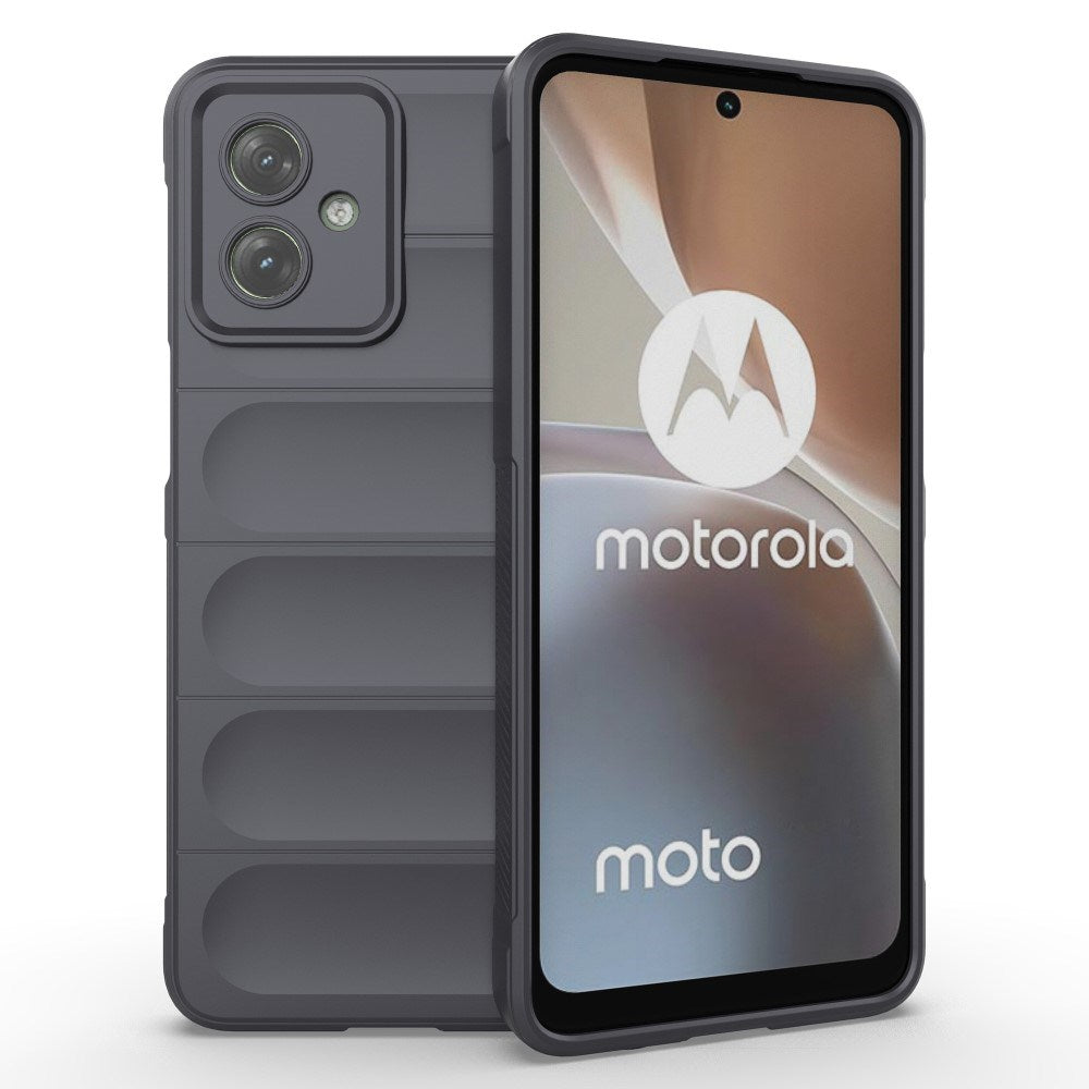 EIDERWOOD Motorola Moto G54 Flexible Plastic Case - Grey