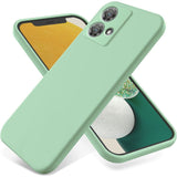 EIDERWOOD Motorola Edge 40 Neo Liquid Silicone Case w. Strap - Green