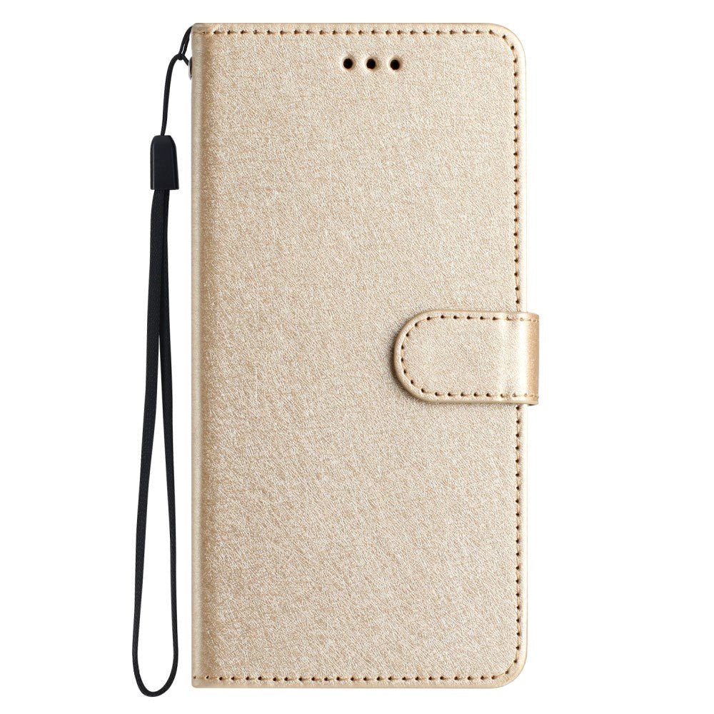 Samsung Galaxy A15 (5G) / A15 Leather Flip Case w. Wallet - Gold