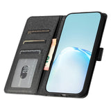 Samsung Galaxy A15 (5G) / A15 Leather Flip Case w. Wallet - Black