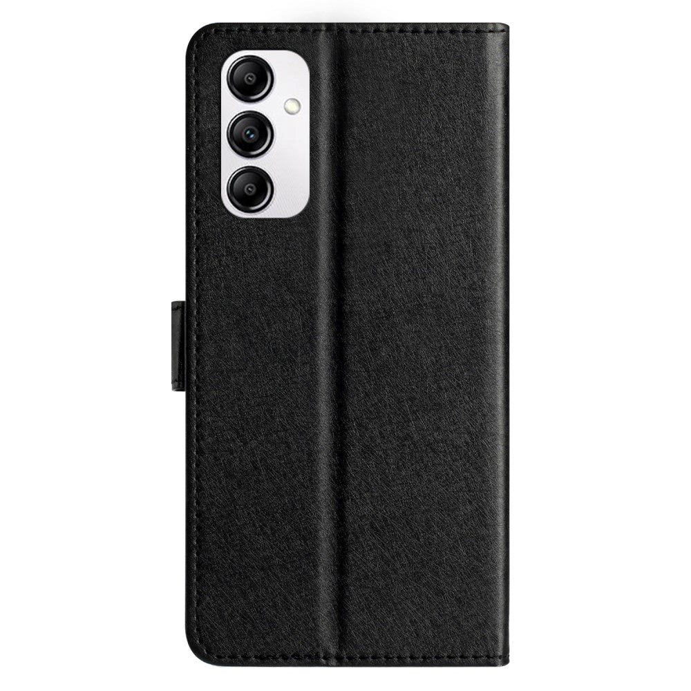 Samsung Galaxy A15 (5G) / A15 Leather Flip Case w. Wallet - Black