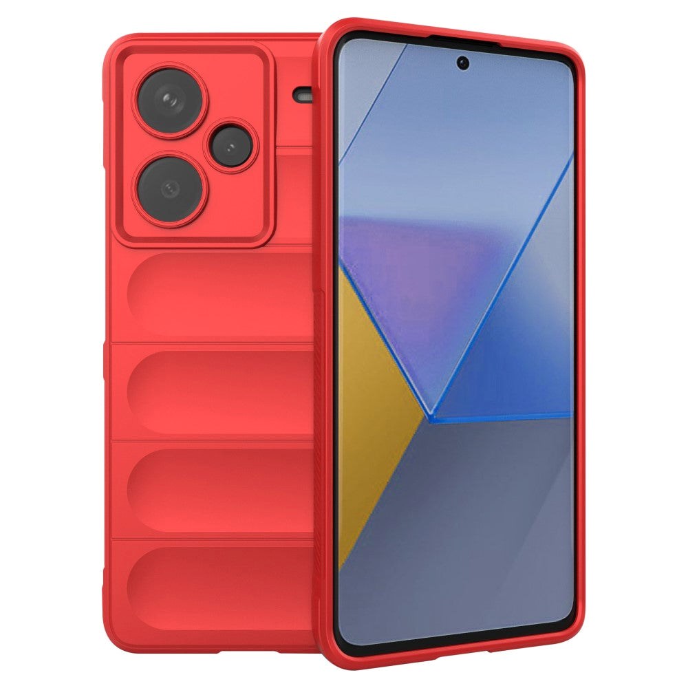 Xiaomi Redmi Note 13 Pro+ (Plus) Flexible Plastic Case - Red