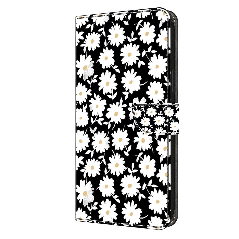 Samsung Galaxy A05s Leather Wallet Case & Print - Flowers