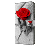 Samsung Galaxy A05s Leather Wallet Case & Print - Rose