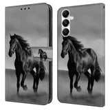 Samsung Galaxy A05s Leather Wallet Case & Print - Horse