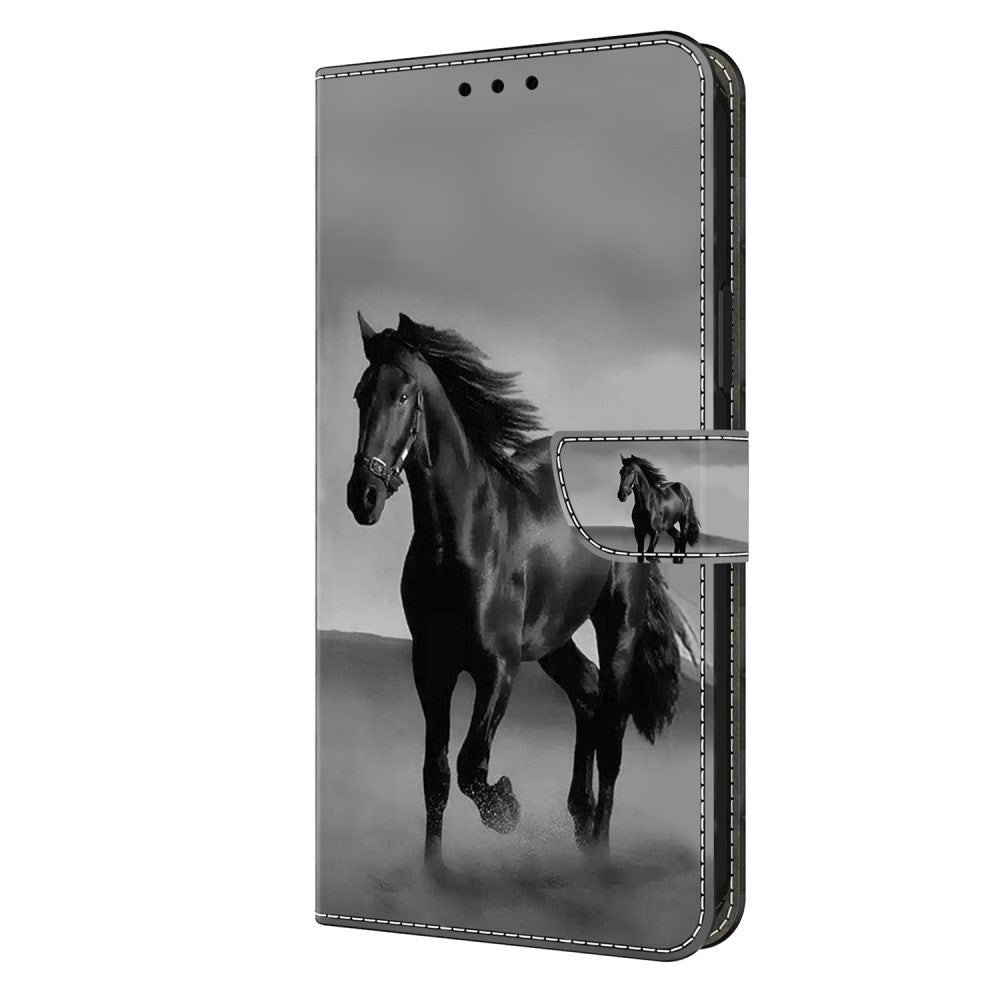 Samsung Galaxy A05s Leather Wallet Case & Print - Horse