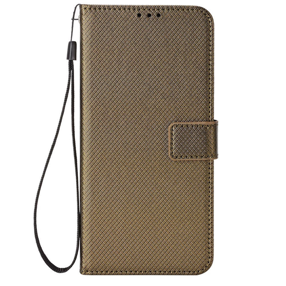 EIDERWOOD Xiaomi Redmi Note 13 Pro (5G) / Poco X6  Leather Flip Case w. Strap & Texture - Brown