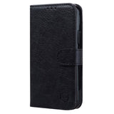 Samsung Galaxy A05s Faux Leather Case w. Wallet & Stand Function - Black