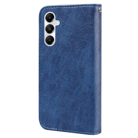 Samsung Galaxy A05s Faux Leather Case w. Wallet & Stand Function - Blue