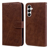 Samsung Galaxy A05s Faux Leather Case w. Wallet & Stand Function - Brown