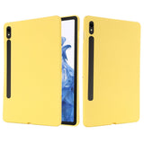EIDERWOOD Samsung Galaxy Tab S10 FE / S9 FE Lined Silicone Case - Yellow