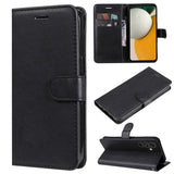 Samsung Galaxy A15 (5G) / A15 Artificial Leather Flip Case w. Wallet - Black