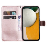 Samsung Galaxy A15 (5G) / A15 Artificial Leather Flip Case w. Wallet - Rose Gold