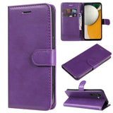 Samsung Galaxy A15 (5G) / A15 Artificial Leather Flip Case w. Wallet - Purple