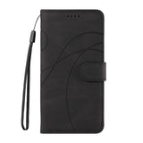 Samsung Galaxy S24 Ultra PU Leather Case with Wallet and Strap - Black