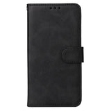 Samsung Galaxy A15 (5G) / A15 PU Leather Flip Case w. Wallet & Strap - Black