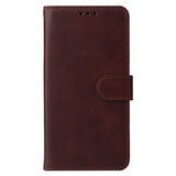 Samsung Galaxy A15 (5G) / A15 PU Leather Flip Case w. Wallet & Strap - Brown