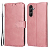 Samsung Galaxy A15 (5G) / A15 PU Leather Flip Case w. Wallet - Rose Gold