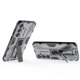 Samsung Galaxy S24+ (Plus) Tough Case w. Kickstand - Gray