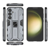 Samsung Galaxy S24+ (Plus) Tough Case w. Kickstand - Gray