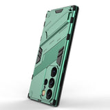 Samsung Galaxy S24 Ultra Hybrid Tough Case with Kickstand - Green