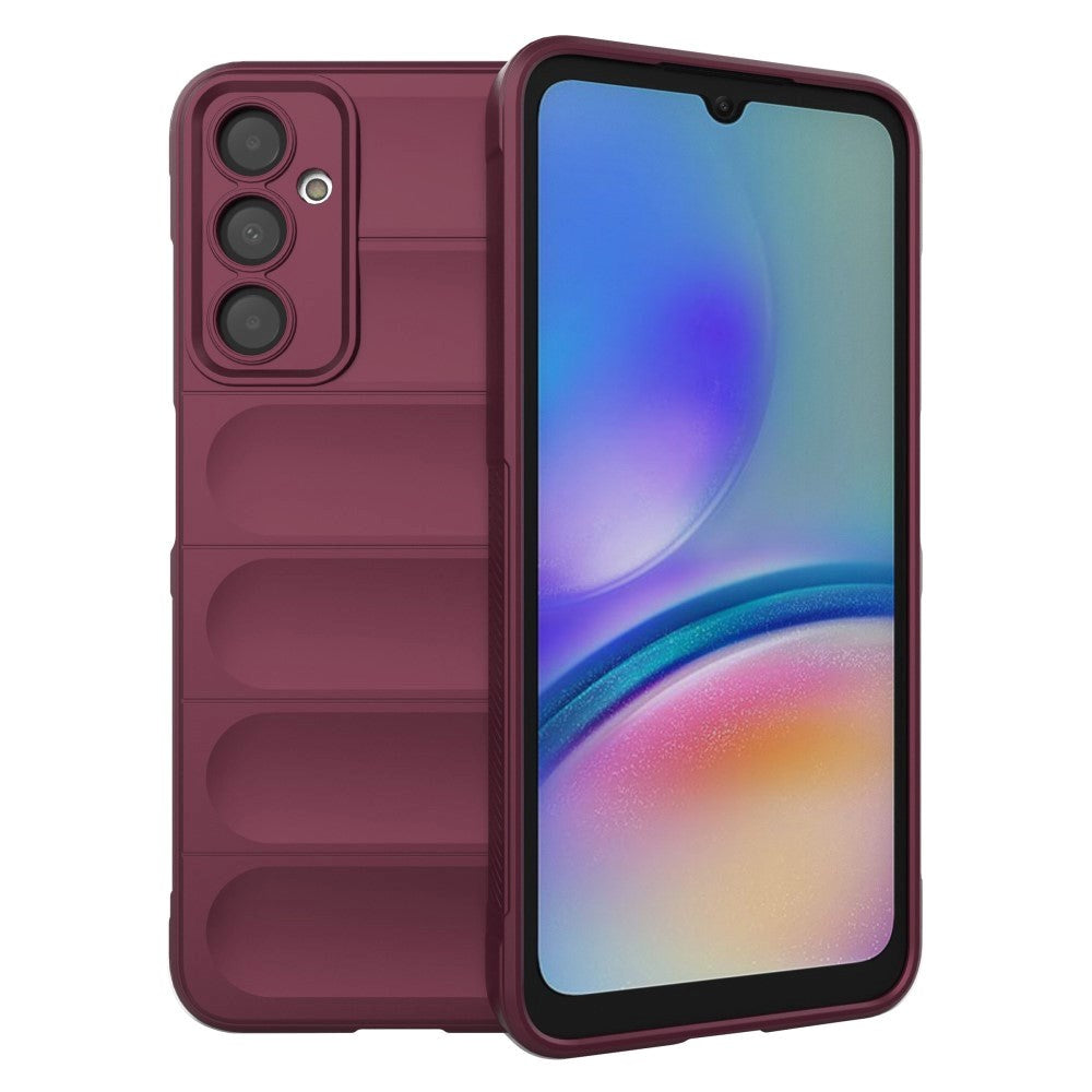 Samsung Galaxy A05s Flexible Plastic Case - Wine Red