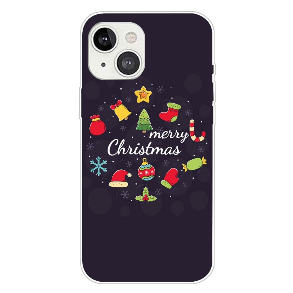 iPhone 15 Plus Flexible Plastic Christmas Case - Merry Christmas - Christmas Decorations