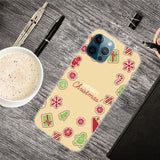 iPhone 15 Pro Flexible Plastic Christmas Case - Merry Christmas - Christmas Stickers