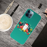 iPhone 15 Pro Flexible Plastic Christmas Case - Merry Christmas - Santa Claus