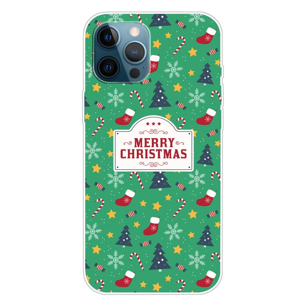 iPhone 15 Pro Flexible Plastic Christmas Case - Merry Christmas - Christmas Theme