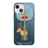 iPhone 15 Flexible Plastic Christmas Case - Reindeer