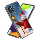 iPhone 15 Flexible TPU Christmas Case - Snowman