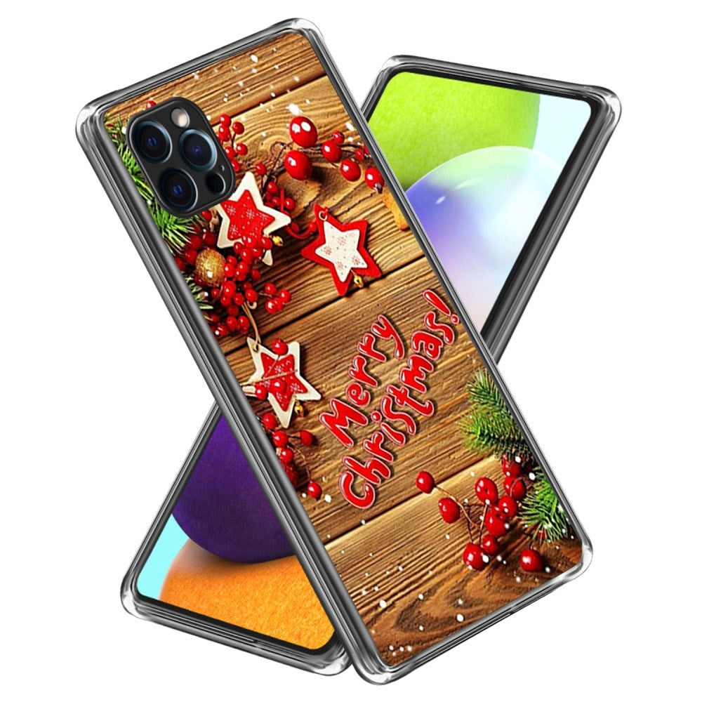 iPhone 15 Pro Flexible Plastic Christmas Case - Merry Christmas