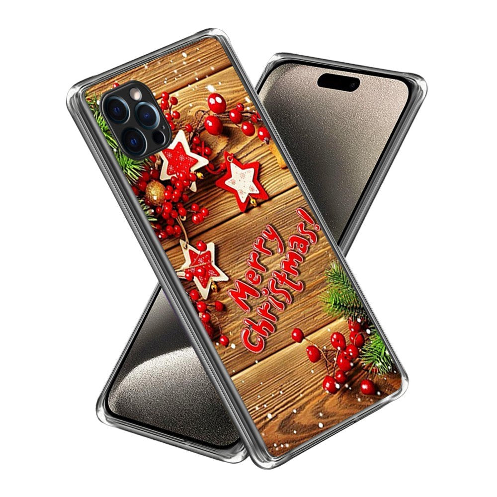 iPhone 15 Pro Max Flexible Plastic Christmas Case - Merry Christmas