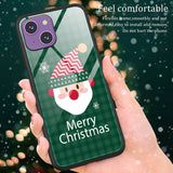 iPhone 15 Christmas Case w. Back Glass - Father Christmas