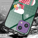 iPhone 15 Christmas Case w. Back Glass - Father Christmas