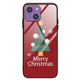 iPhone 15 Christmas Case w. Back Glass - Christmas Tree