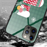 iPhone 15 Pro Christmas Case w. Back Glass - Father Christmas