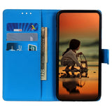 Xiaomi 14 Pro PU Litchi Leather Wallet Case - Blue