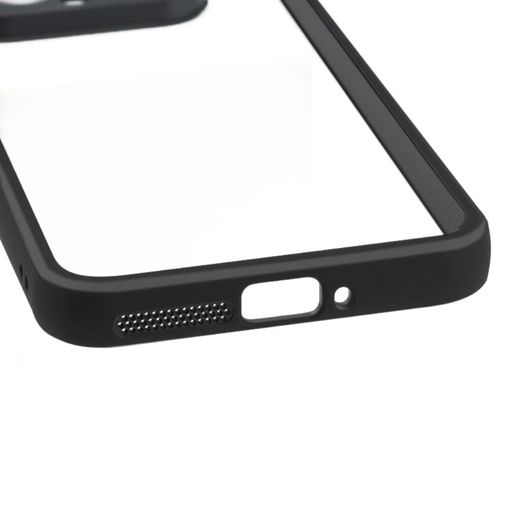 Xiaomi 14 Hybrid Plastic Case - Transparent / Black