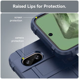 Google Pixel 8a Rugged Shield Series Series Tough Case - Black