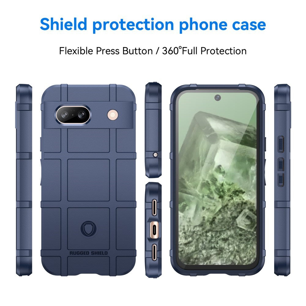 Google Pixel 8a Rugged Shield Series Series Tough Case - Black