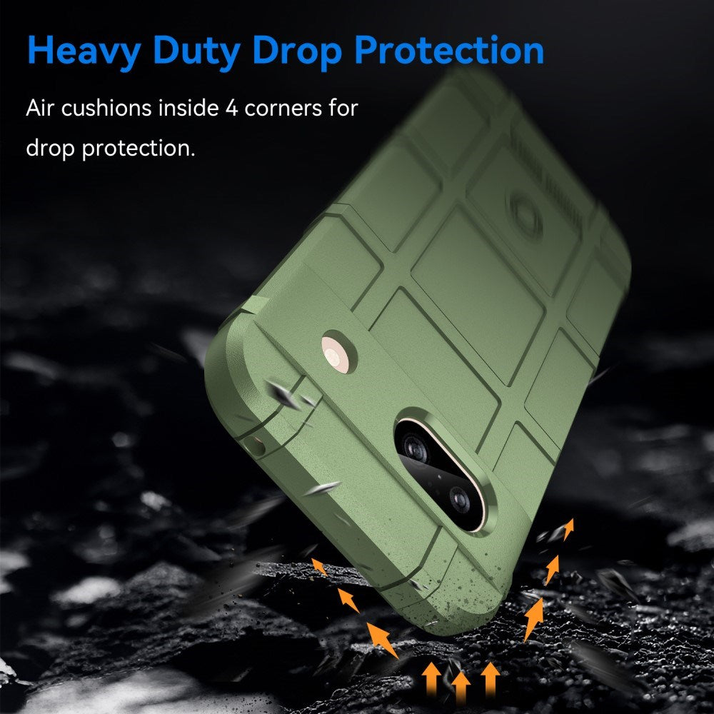 Google Pixel 8a Rugged Shield Series Series Tough Case - Green